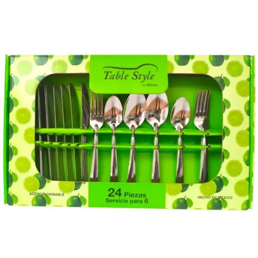 [B808024A] CASIA, Set de 24 piezas